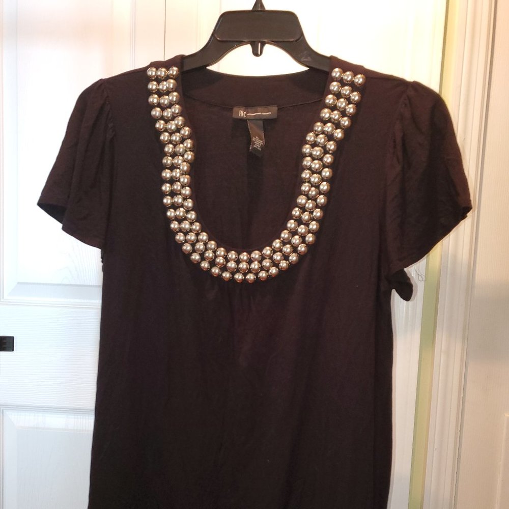 Blouse Black INC Size XL